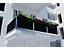 Balkonsichtschutz | Polyrattan | BxL 90 x 500 cm | Dunkelbraun | VE 1 | Certeo